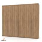 Guarda Roupa Casal Dubai Majestic 6 Portas - Vlr Móveis  Natu