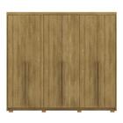 Guarda Roupa Casal Dubai Majestic 6 Portas - Vlr Móveis  Natu