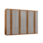 Guarda Roupa Casal Dunas Com 8 Portas E 4 Gavetas Moderna