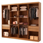 Guarda Roupa Casal Dunas Com 8 Portas E 4 Gavetas Moderna