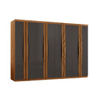 Guarda Roupa Casal Dunas Com 8 Portas E 4 Gavetas Moderna