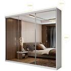 Guarda Roupa Casal E 3 Portas Milano Wemov Branco