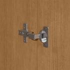 Guarda-roupa Casal Easy Slim 6 Portas Com Espelho Amendoa Cle