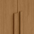 Guarda-roupa Casal Easy Slim 8 Portas Amendoa Clean