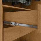 Guarda-roupa Casal Easy Slim 8 Portas Com Espelho E Pés Amend