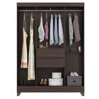 Guarda Roupa Casal Ecom 2 Com Multiuso Viena Com Cômoda Londo