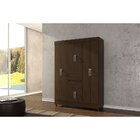 Guarda-roupa Casal Ecom Ii 6 Portas 2 Gavetas Demobile