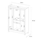 Guarda-roupa Casal Ecom Ii 6 Portas 2 Gavetas Demobile