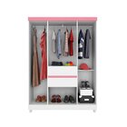 Guarda-roupa Casal Ecom Ii 6 Portas 2 Gavetas Demobile