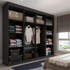 Guarda-roupa Casal Ela E Ele 8 Portas 8 Prateleiras Malbec Pr