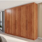 Guarda-roupa Casal Eldorado Premium 6 Portas 6 Gavetas Cinamo