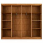 Guarda-roupa Casal Ele E Ela 8 Portas 8 Prateleiras Cinamomo