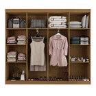 Guarda-roupa Casal Ele E Ela 8 Portas 8 Prateleiras Cinamomo/