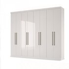 Guarda Roupa Casal Ele Ela New 8 Portas 6 Gavetas Santos Andi