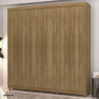 Guarda-roupa Casal Elegance 6 Portas - Vlr Móveis  Nature