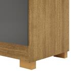 Guarda-roupa Casal Elegance 6 Portas - Vlr Móveis  Nature/ala