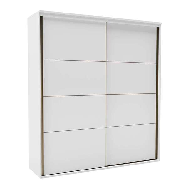 Guarda-roupa Casal Eleganza 2 Pt 6 Gv Branco