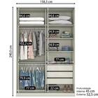 Guarda Roupa Casal Em Mdf 2 Portas De Correr Dileto Henn