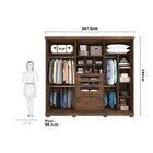 Guarda Roupa Casal Em Mdf 6 Portas Com Espelhos E Pés Guarapa