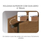 Guarda Roupa Casal Em Mdf Com Espelho 3 Portas 6 Gavetas Mont