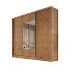 Guarda Roupa Casal Em Mdf Com Espelho 3 Portas 6 Gavetas Mont