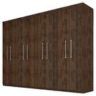 Guarda Roupa Casal Emanuelly 8 Portas Capuccino - Moveis Arap