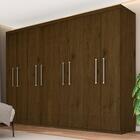 Guarda Roupa Casal Emanuelly 8 Portas Cedro - Moveis Arapongas