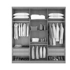 Guarda Roupa Casal Encanto 100 Mdf 6 Portas E 4 Gavetas Rufato