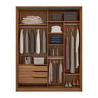 Guarda Roupa Casal Épico 2 Portas Deslizantes 3 Gavetas Amênd