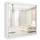 Guarda Roupa Casal Espelhado 2 Portas 6 Gavetas - Las Vegas-b