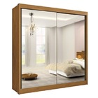 Guarda Roupa Casal Espelhado 2 Portas 6 Gavetas - Las Vegas-c