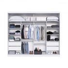 Guarda Roupa Casal Espelho 2 Portas 4 Gavetas Mdf Laos Mambel