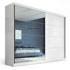 Guarda Roupa Casal Espelho 2 Portas 4 Gavetas Mdf Laos Mambel