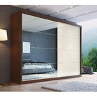 Guarda Roupa Casal Espelho 2 Portas 4 Gavetas Mdf Laos Mambel