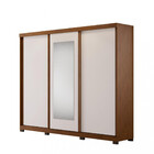 Guarda Roupa Casal Espelho 3 Portas 4 Gavetas 273cm Royal Dj