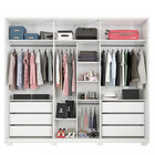 Guarda Roupa Casal Espelho 6 Portas 6 Gavetas Apollo Caemmun