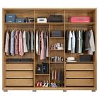 Guarda Roupa Casal Espelho 6 Portas 6 Gavetas Proximus Caemmun