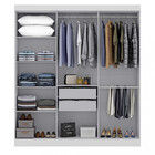 Guarda Roupa Casal Espelho Mdf 6 Portas 2 Gavetas Genebra Max