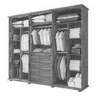 Guarda-roupa Casal Estrela 6 Portas Com Espelho Amadeirado -