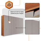 Guarda Roupa Casal Everest 100 Mdf 10 Portas E 10 Cabideiros