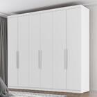 Guarda Roupa Casal Evidence Plus 6 Portas E 4 Gavetas - Zanzi