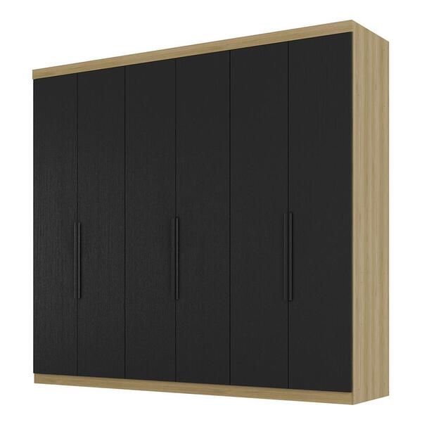 Guarda Roupa Casal Evidence Plus 6 Portas E 4 Gavetas - Zanzi