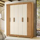 Guarda Roupa Casal Facille 6 Portas Flex - Móveis Albatroz