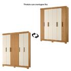 Guarda Roupa Casal Facille 6 Portas Flex - Móveis Albatroz