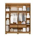 Guarda Roupa Casal Facille 6 Portas Flex - Móveis Albatroz