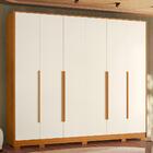 Guarda Roupa Casal Fascínio 6 Portas - Móveis Albatroz