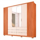 Guarda-roupa Casal Felix 6 Portas 6 Gavetas Com Espelho Freij