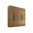 Guarda Roupa Casal Fenix 4 Portas 3 Gavetas Rufato