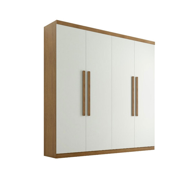 Guarda Roupa Casal Fenix 4 Portas 3 Gavetas Rufato