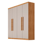 Guarda Roupa Casal Fenix 4 Portas 3 Gavetas Rufato